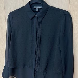Banana Republic Petite button up blouse